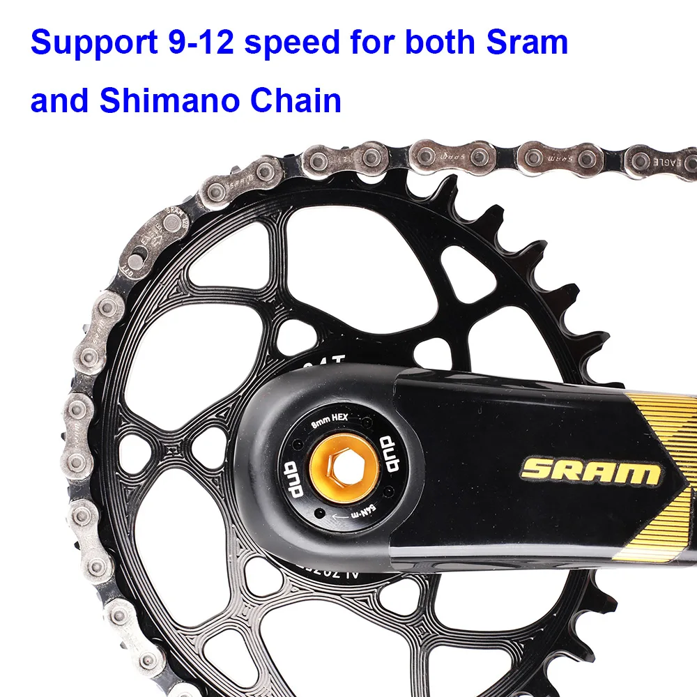 Камень овальной цепи кольцо 6 мм смещение для SRAM GXP XX1 Eagle X01 GX X1 1400 X0 X9 S1400 28t 30T 32T 34T 36T