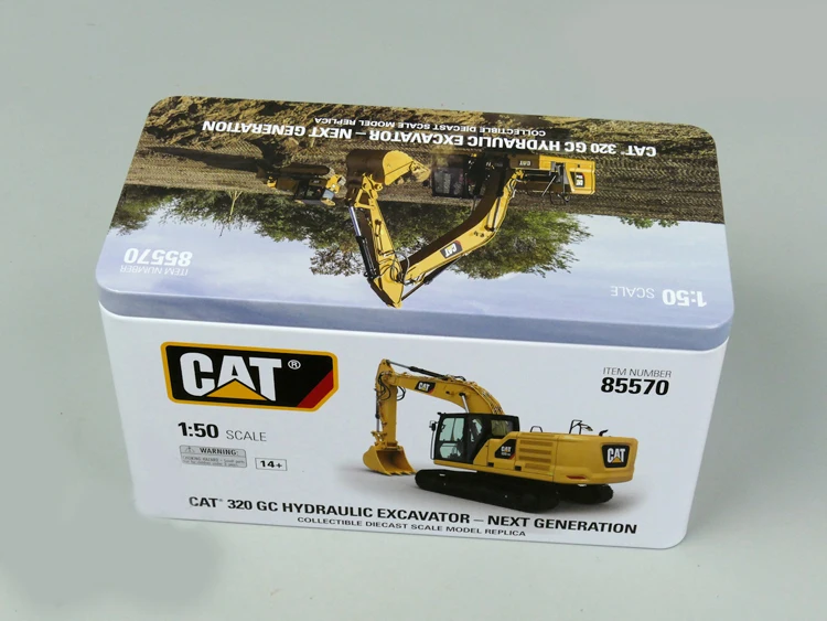 

DM 1:50 CAT 320 GC HYDRAULIC Excavator Alloy Model Model 85570 Gifts Souvenir Toys
