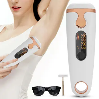 

Household Hair Removal Machine 500000 Flashes IPL Leg Armpit Hair Removal Machine Electric Epilator Depilator Hair Remover Tool