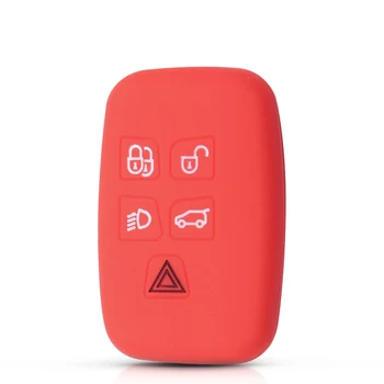 Cover chiave telecomando per Land Rover A9 Range Rover Sport Evoque Freelander 2 Jaguar XE XJ XJL XF C-X16 V12 - KEYYOU custodia portachiavi in Silicone per Land Rover A9 Range Rover Sport Evoque Freelander 2