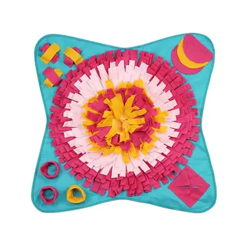 

Pet Feeding Suffle Mat Interactive Dog Toys Encourages Natural Foraging Skills H55A