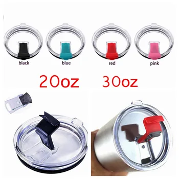 

50pcs Durable Spill Resistant Lid For 20 And 30 Oz ozrak rtic Lid Tumbler Cup Lids Pp Splash Proof Para Vaso De Viaje De