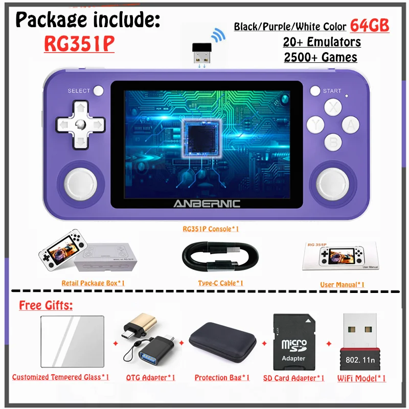 anbernic rg350 n64