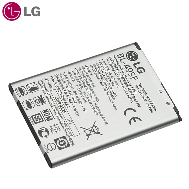 LG аккумулятор для телефона BL-49SF для LG H735T H525N G4mini G4 Beat G4S h736 Замена батареи 2300 мАч