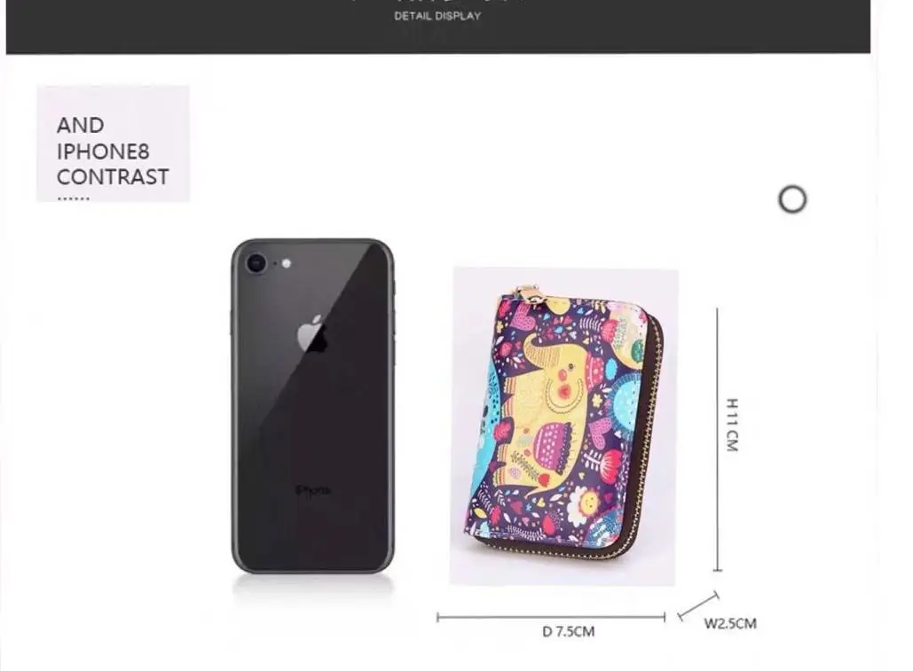 Card Wallet Cartoon pattern wallet card bag coin purse Card Holder Passport Cover Credit Card Holder Wallet Card Tarjetero Rfid