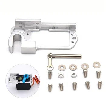 

Servo Parabolic Switch Device Aerial Vehicle Throw Device Dispenser For Remote Controller Cars Drone for MG995 MG946R MG996R