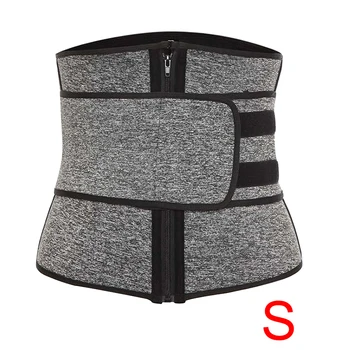 

Women Slimming Zipper Adjustable Workout Polyester Weight Loss Cincher Corset Trimmer Belt Tummy Control Waist Trainer Sports