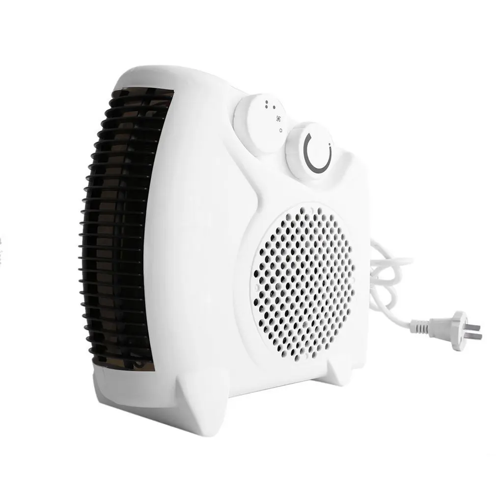 

Mini Portable Electric Heater Bathroom Warm Air Blower Fan Home Heater Adjustable Thermostat for Household Use US Plug