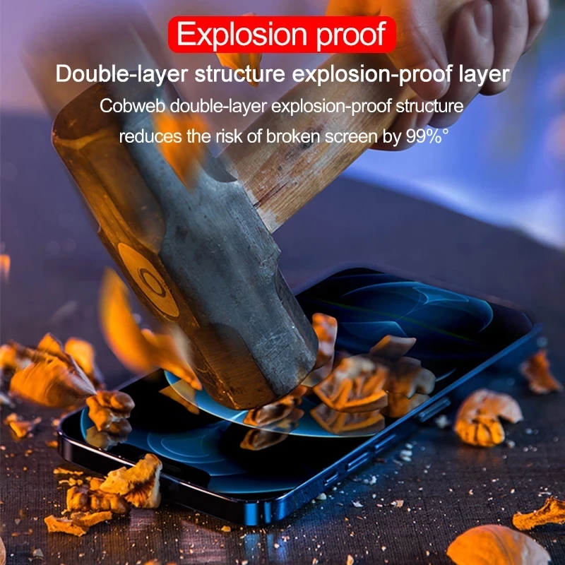 3 в 1 полное покрытие для iPhone 12 Pro MAX Мини защитная экрана пленка Защитная Задняя
