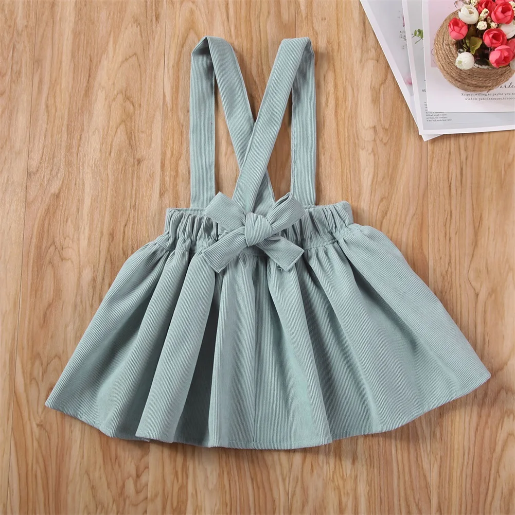 Летняя детская одежда для маленьких девочек, топ, праздничное платье пачка, юбка на бретелях, однотонный комбинезон