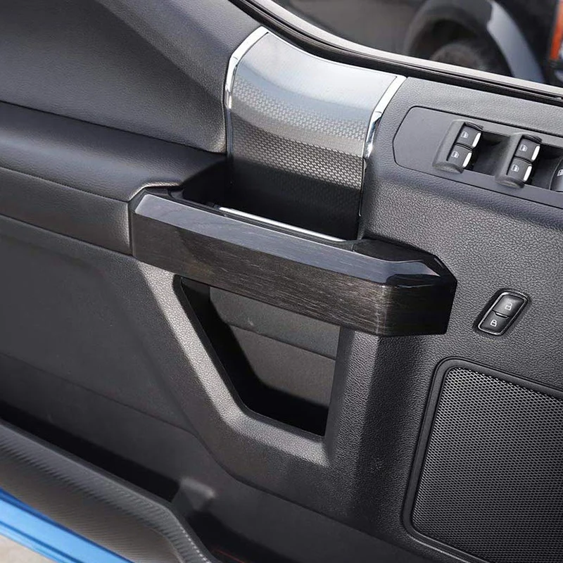 Черная внутренняя дверная ручка крышки Накладка для Ford F150