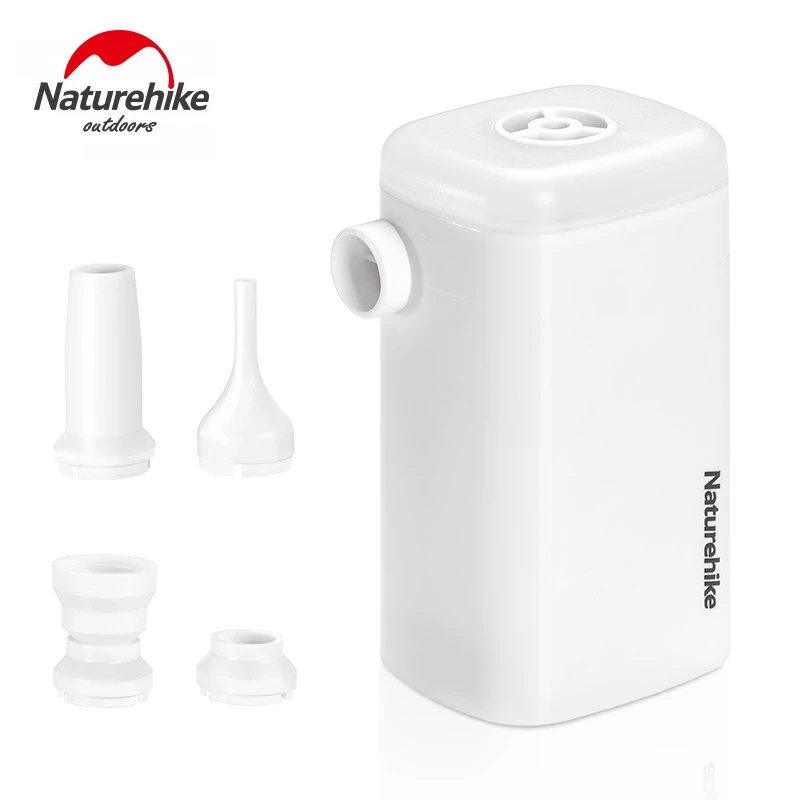 Многофункциональный воздушный насос Naturehike 3 в 1 USB зарядка светодиодный