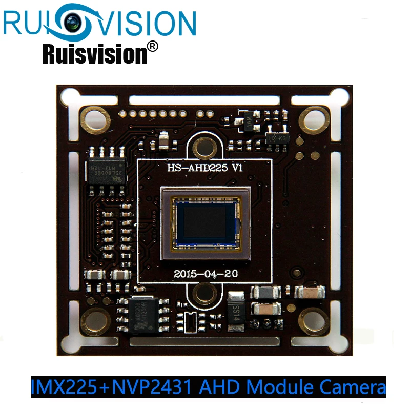 1/3" IMX225 CMOS image Sensor+ NVP2431 CCTV Camera Module AHD PCB board module+OSD Cable+IRC+M12 LENS CCTV AHD Module Camera
