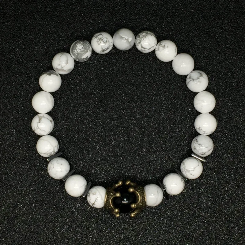 Тигровый глаз натуральный камень бусины браслет мужские цепочки из нержавеющей стали на руку подарок для мужчин хип-хоп белые браслеты зеленый