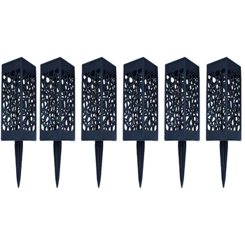 

6Pcs Waterproof LED Solar Lawn Garden Lights for Outdoor Yard Street Landscape Lamp Solar Powered Decoration Pathway Spike Light