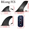Inserted long plate fin American box SUP center ankle PA66 nylon surf ankle inflatable plate fin surf paddle FIN paddle board ► Photo 1/6