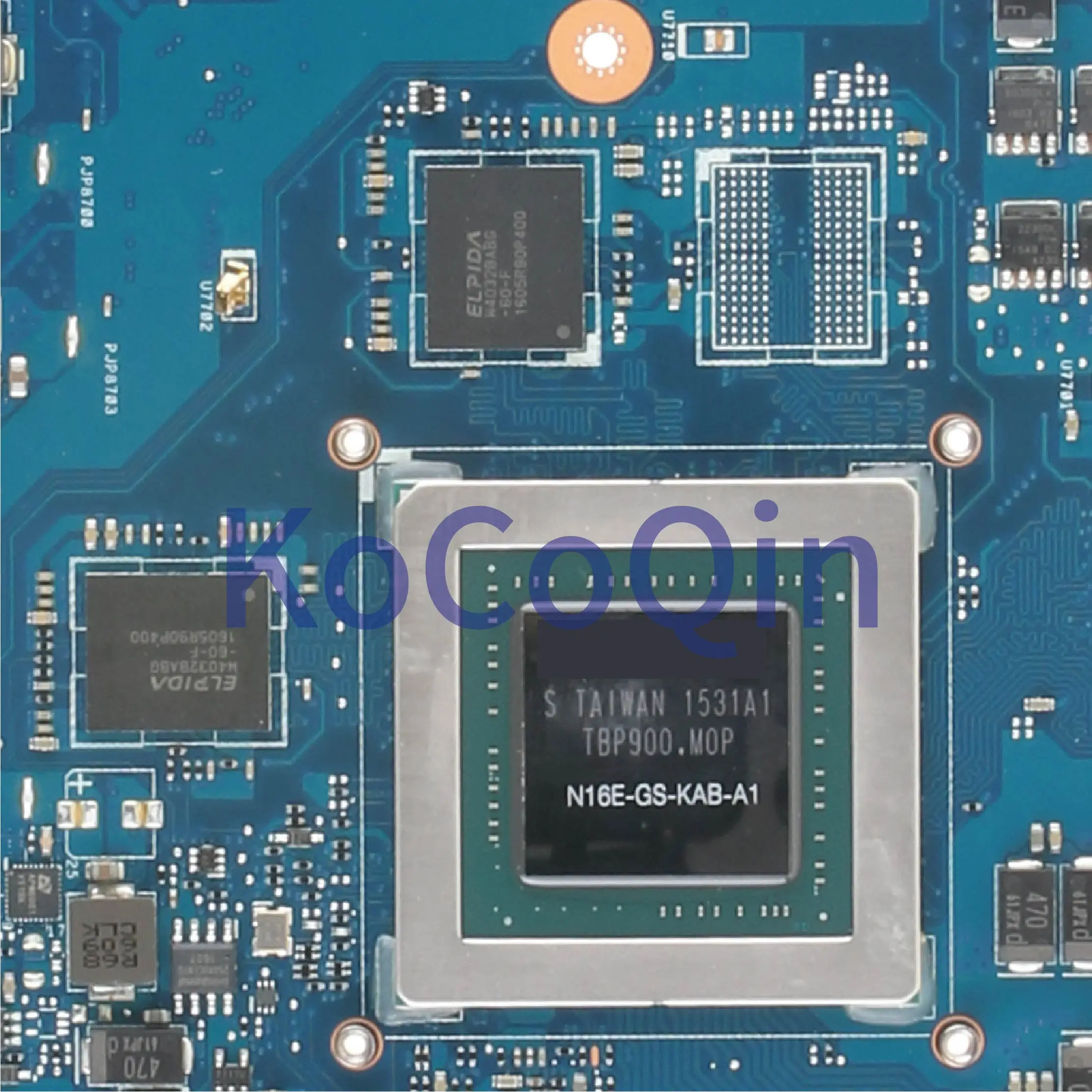 KoCoQin материнская плата для ноутбука ASUS G752VY SR2FQ материнская плата REV: 2,3 i7-6700HQ N16E-GS-KAB-A1 протестирована