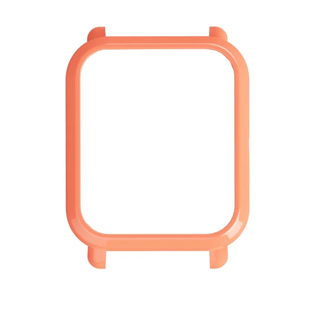 Orange Защитный чехол для Xiaomi Huami Amazfit Bip BIT PACE Lite Youth Smart watch ремешок пластиковый корпус ПК Бампер - Цвет: Orange