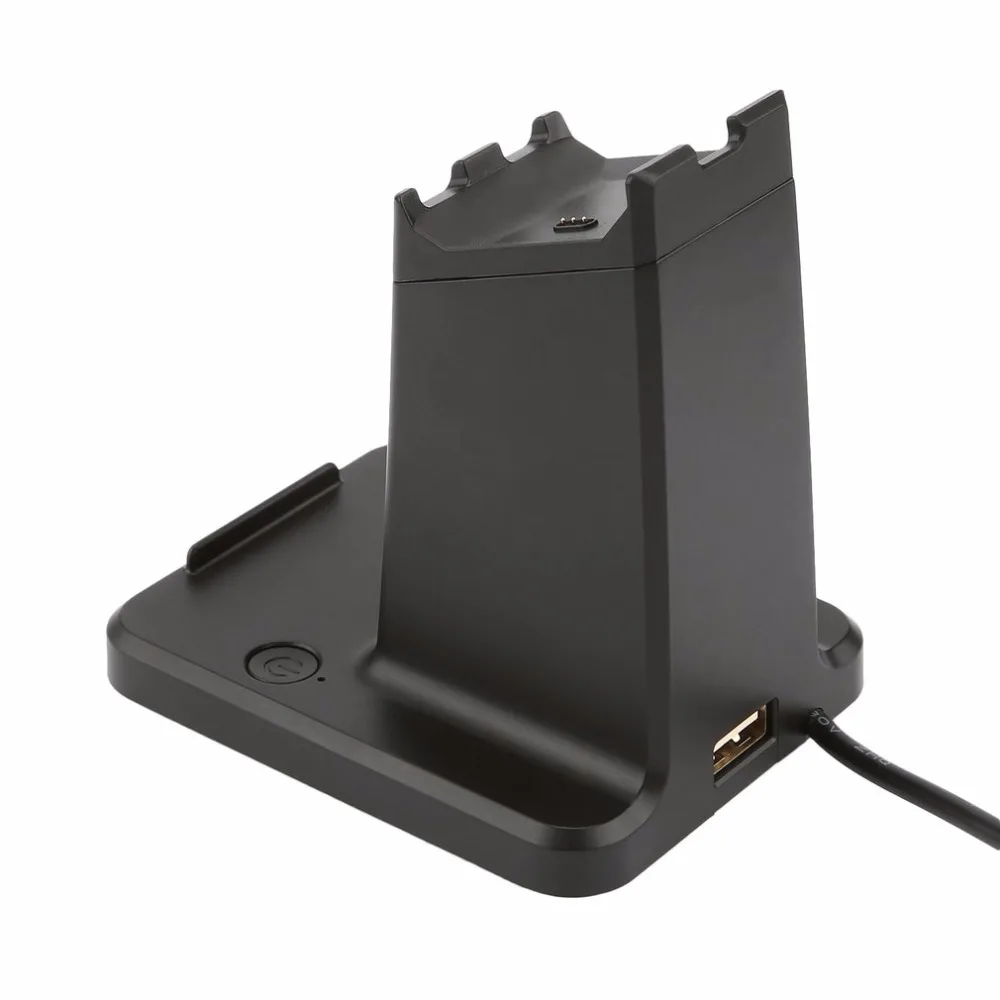 2 в 1 USB2.0 зарядная подставка Док-станция кабель с переходником для зарядного устройства для Fitbit Ionic браслет «Умные» часы планшеты держатель для телефона