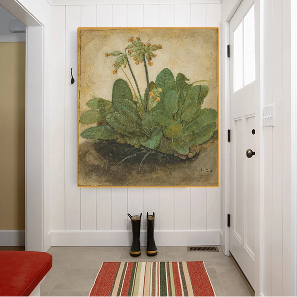 Картина маслом Citon Albrecht Durer 》 Tuft of cowslip современное настенное украшение для дома