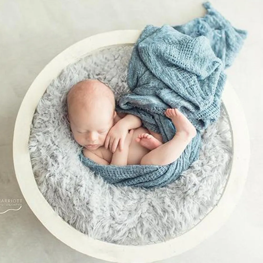 Newborn Photography Props Accessories Baby Wrap Cloth 90cm*200cm Stretch Wraps Studio Baby Photo Prop Infant Shooting Background