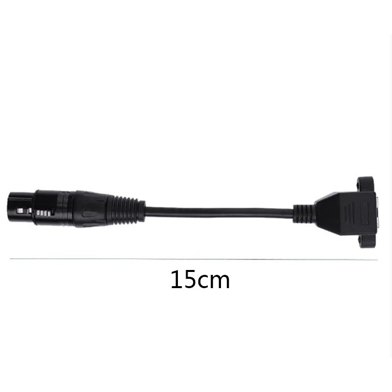 15 см Rj45 кабель питания с штекерным гнездом для Xlr 3 Pin типа «папа»/разъем адаптера кабеля Ethernet конвертер шнур провод