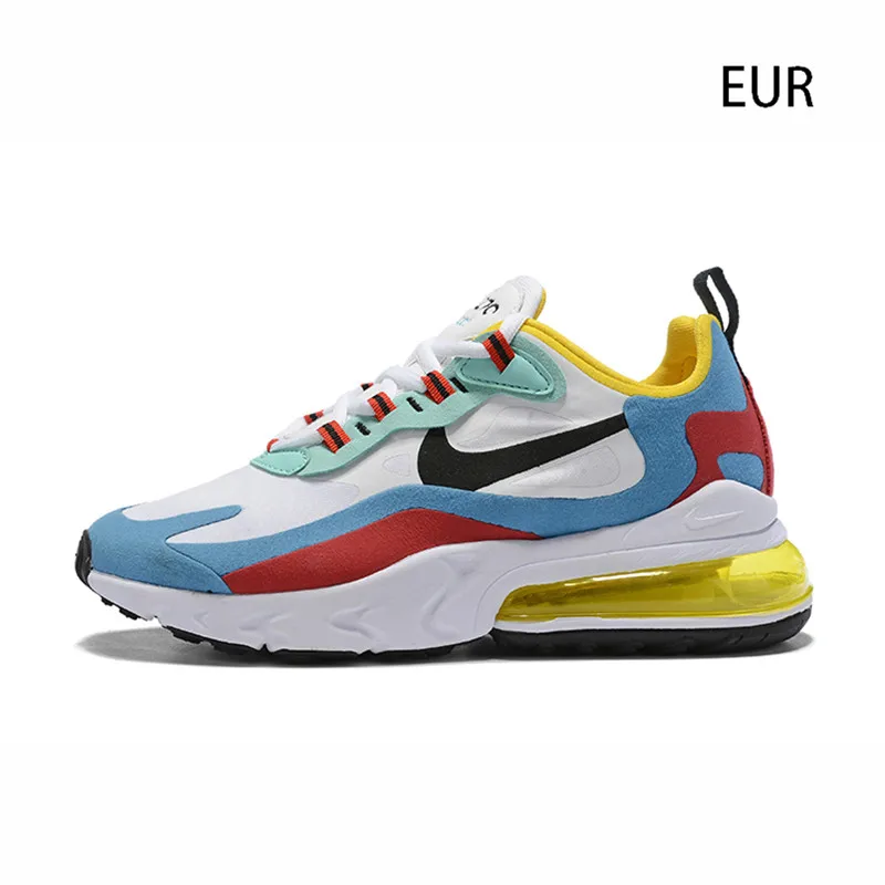 Nike Air Max 270 реагируют кроссовки для Для женщин кроссовки на воздушной подушке спорт на открытом воздухе удобные AT6174-002 - Цвет: AT6174-002