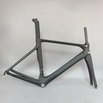 

Seraph toray t700 carbon fiber BSA 47.5cm 50.5cm 53.5cm Aero road racing bike frame FM268