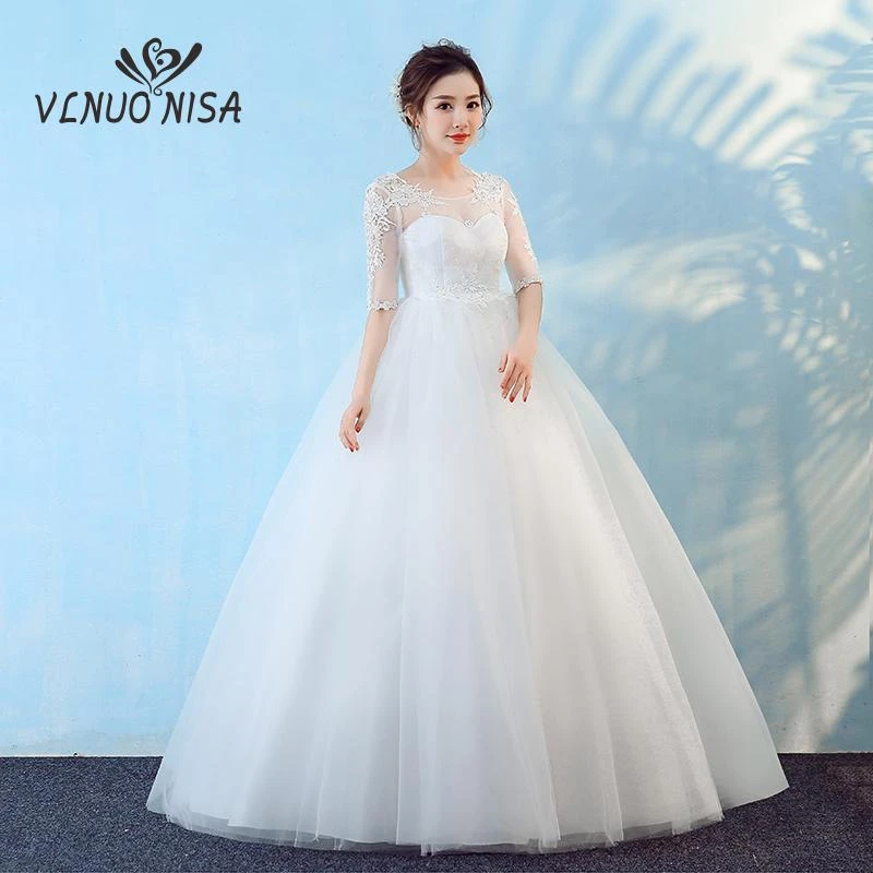 white lace maternity wedding dress