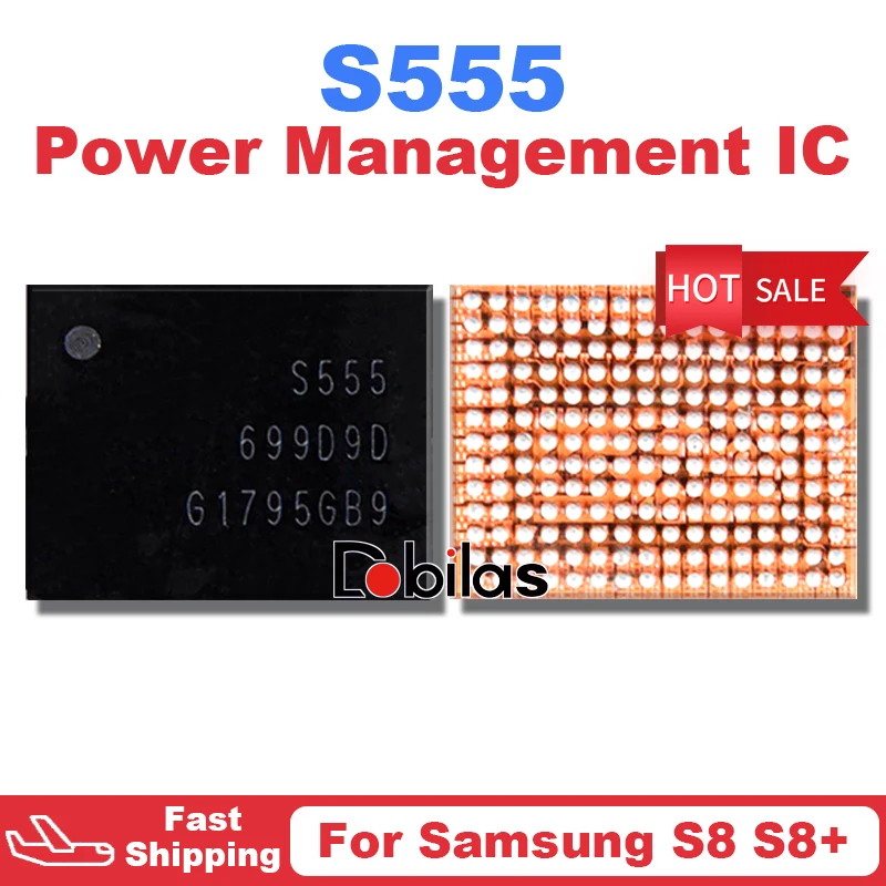 para Samsung s8 Mais G950f G955f Power ic Pmic Bga Fonte de Alimentação ic Chip Circuitos Integrados Peças Reposição Chipset 10 Peças S555 1 Computers & Electronics