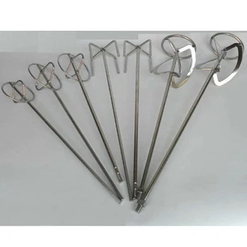 

Stainless Steel Paint/Coating/Concrete Mixer Paddle Axle, Hexagon Drill/Square Hammer/12 or 14mm Lead Screw