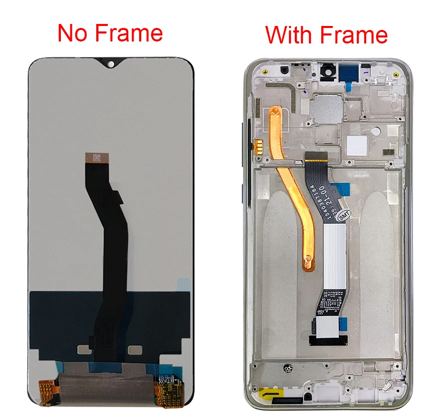 Оригинальный дисплей для Xiaomi Redmi Note 8 Pro ЖК с рамкой 6 53 дюйма Note8 сенсорным экраном