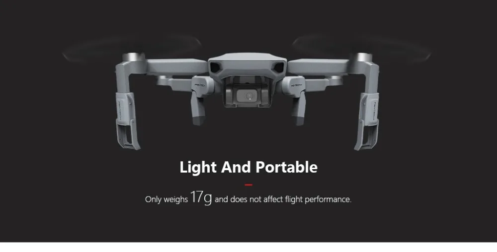 PGYTECH посадочная Шестерня для DJI Mavic Mini Skid усиленные амортизирующие стабилизаторы для DJI Mavic Mini АКСЕССУАРЫ