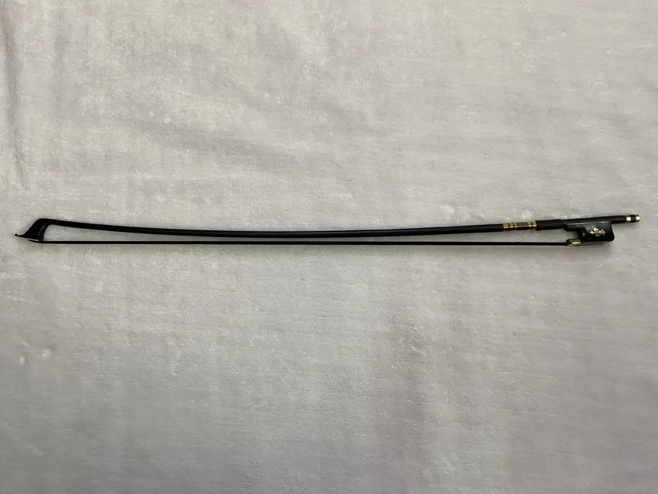 Carbon Fiber Cello Bow Ebony Frog black horse hair 4/4 1pcs 4/4,3/4,1/2,1/4 adult and childern cello bow