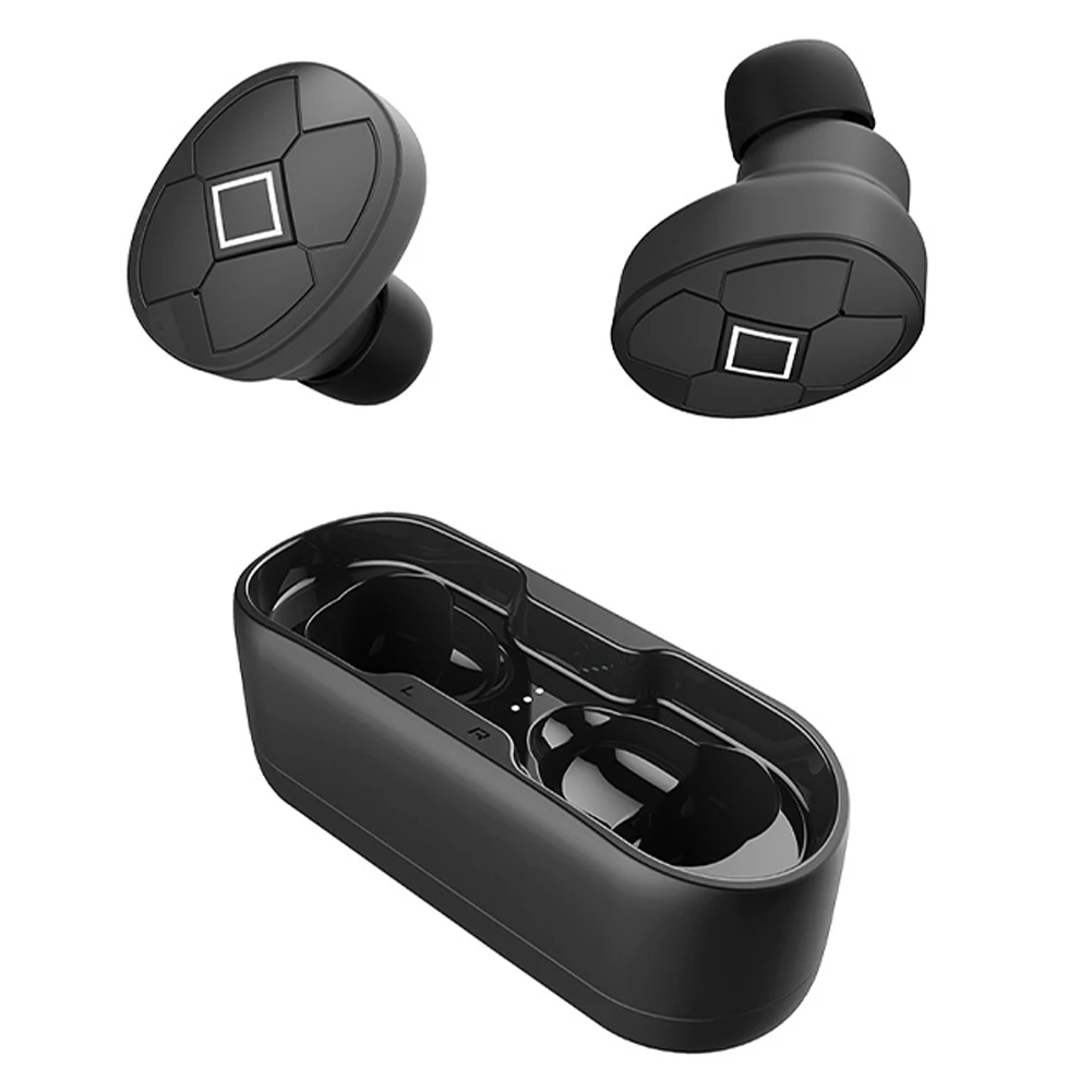 С микрофоном HiFi стерео IPX4 Водонепроницаемый Музыка Бег мини шумоподавление в ухо