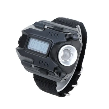 

New Hot Super Bright Wrist LED Light Flashlight Watch Portable Rechargeable for Climbing Camping