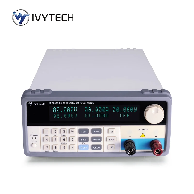 

Programmable Switching DC Power Supply Bench IPS-600B series 600W Accuracy 1mV/1mA 20V/30A 30V/20A 60V/10A