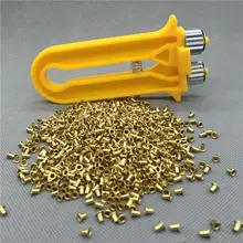 Натяжитель обжимной воском улья рама+ 1000* Латунь набор люверсов Пчеловодство комбо инструмент