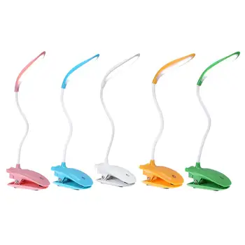 

Table Lamps for Bedroom Bedside LED Table Lamp With Clip Bed Reading Book Night Light Eye Protection