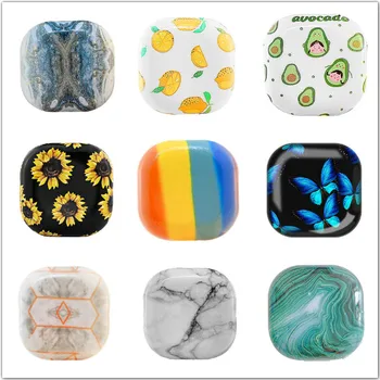 

Luxury Earphone Case For Samsung Galaxy live Case Marble Cover For Samsung Buds live Case Headphone Earpods Hard Charging Box