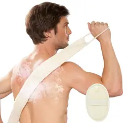 DREWTI Loofah Collaterals 100% Natural Body Scrubber Exfoliating and Bodies Treatments Shower Tools All for Bath Accessories Man
