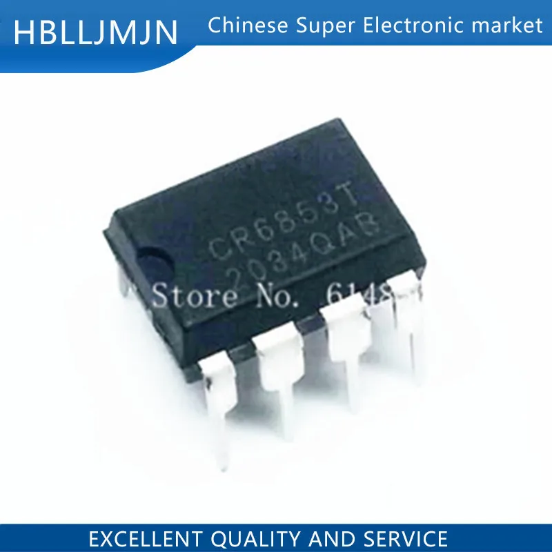 20PCS CR6853T DIP8 CR6853 DIP 6853T DIP-8 | Электронные компоненты и принадлежности