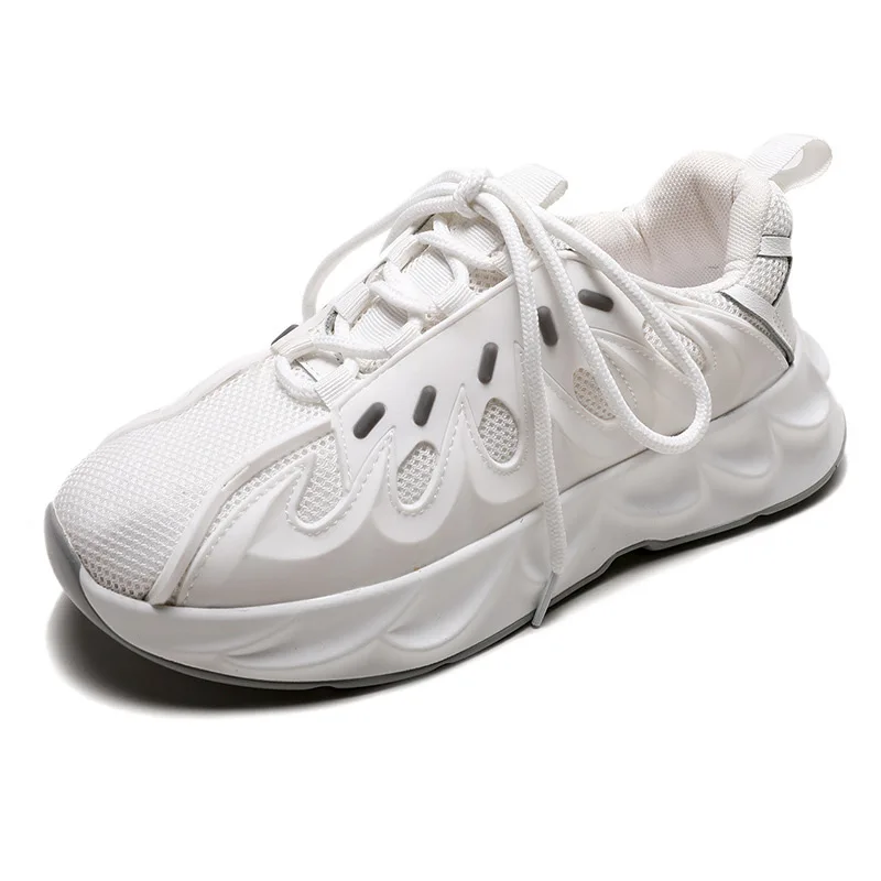 black retro trainers