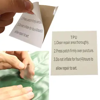 

200/10pc Inflatable TPU Waterproof Repair Adhesive Patch Swimming Ring Float Air Bed Repair Paste Glue Tent Accessories Dropship