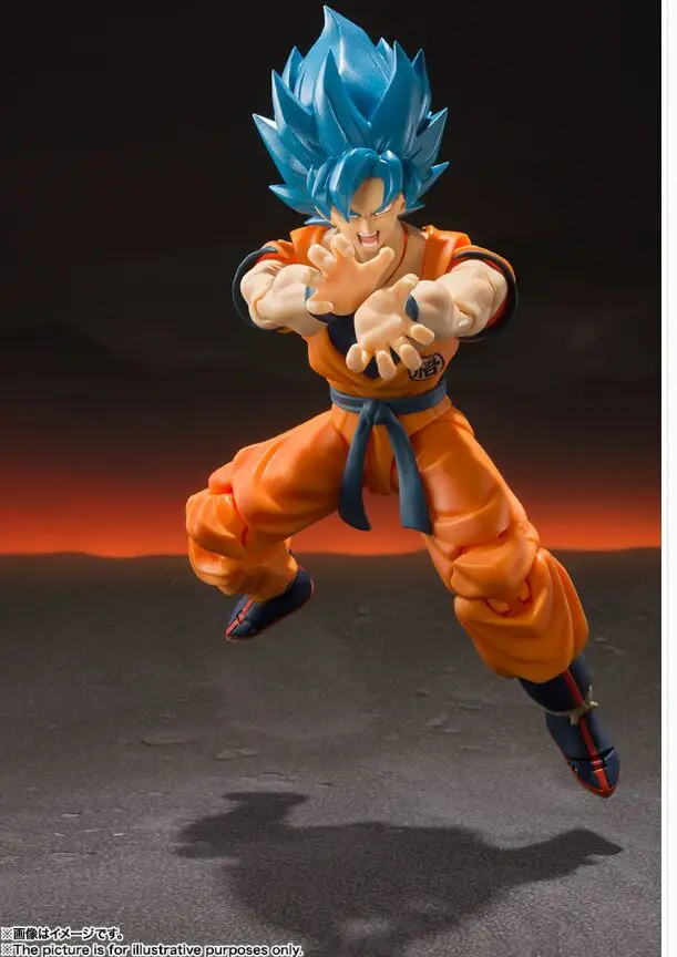 Голубые волосы Сон Гоку какаротто ssgss SSJ Аниме Супер Saiyan Dragon Ball Супер фигурка Модель Кукла игрушка 1/12