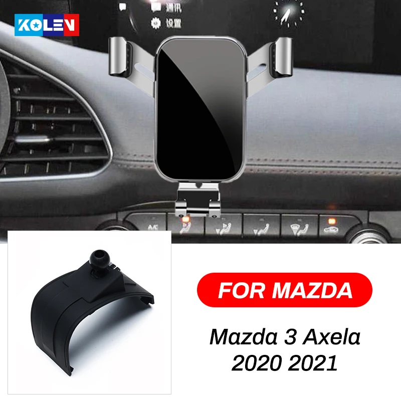 Для Mazda 3 Axela 2020 2021 автомобильный мобильный телефон с гравитационным отверстием