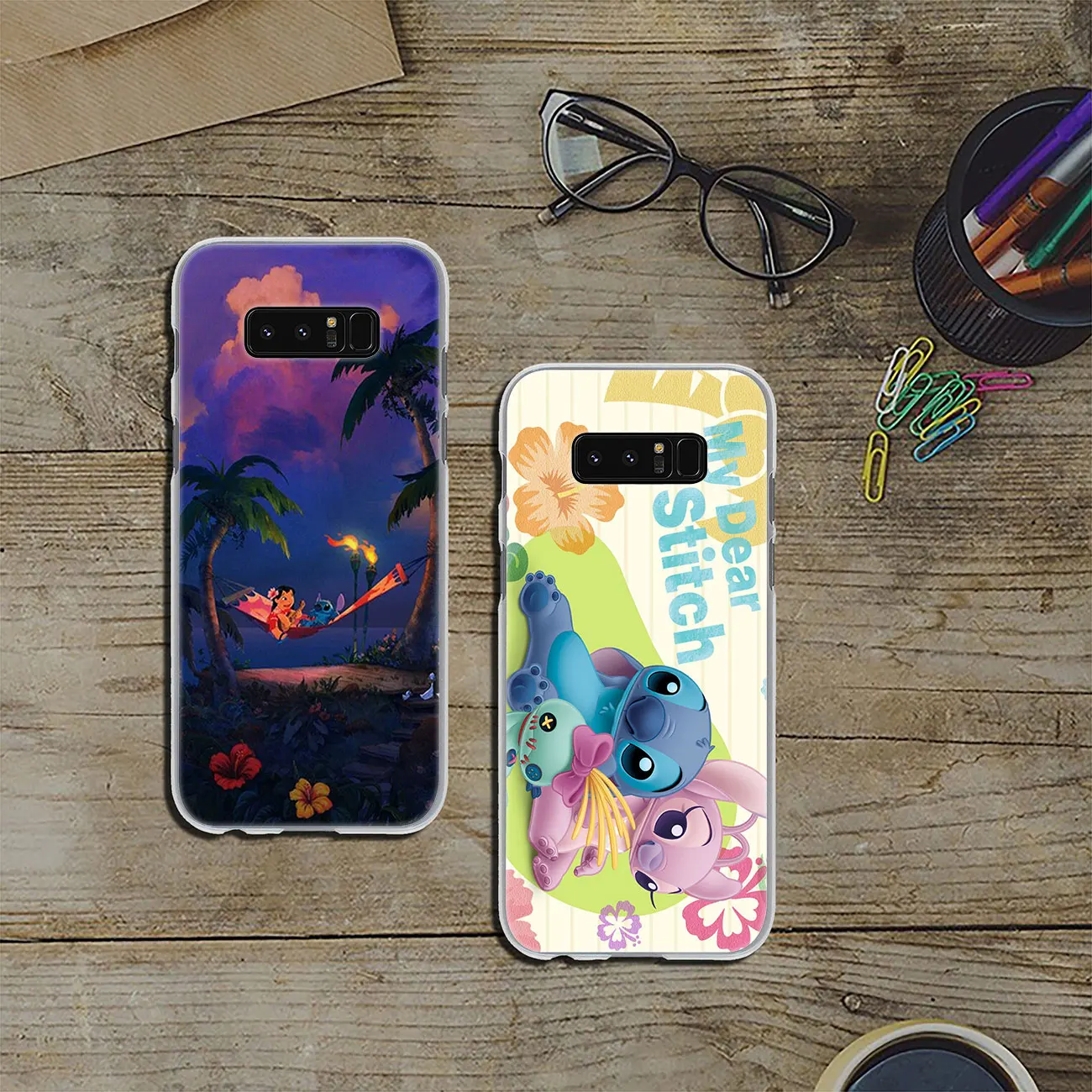 Lavaza с рисунком из мультфильма «Лило Стич» милый чехол для телефона для samsung Galaxy Note 10 9 8 A9 A8 A7 A6 плюс A3 A5 A2 крышка