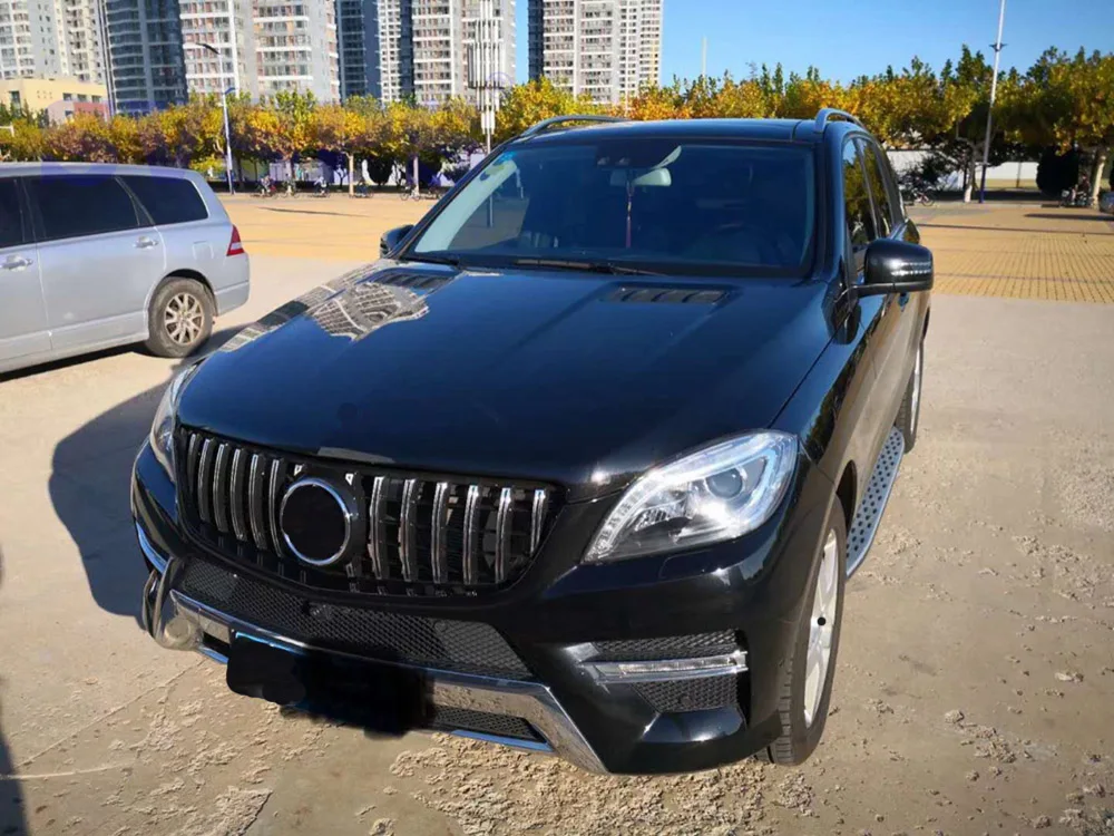 Автостайлинг детали для настройки передняя средняя решетка гриль Mercedes Benz M Class ML63