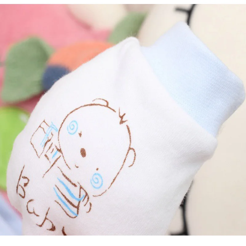 Cartoon Anti-grasping Gloves Four Seasons Newborn Safety Boys Girls Anti Scratch For Newborn Protection Face Baby Mitten anti scratching gloves,baby mittens