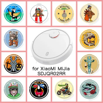 

Provide Customized Custom Animal Sticker for xiaomi Robot MiJia Robotic SDJQR02RR Vacuum Cleaner Skin Spare Parts Accessories